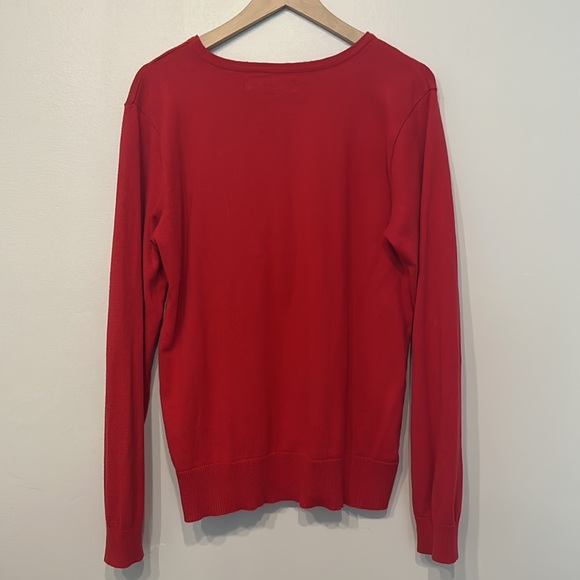Red M Polo sweater - Picture 2 of 5
